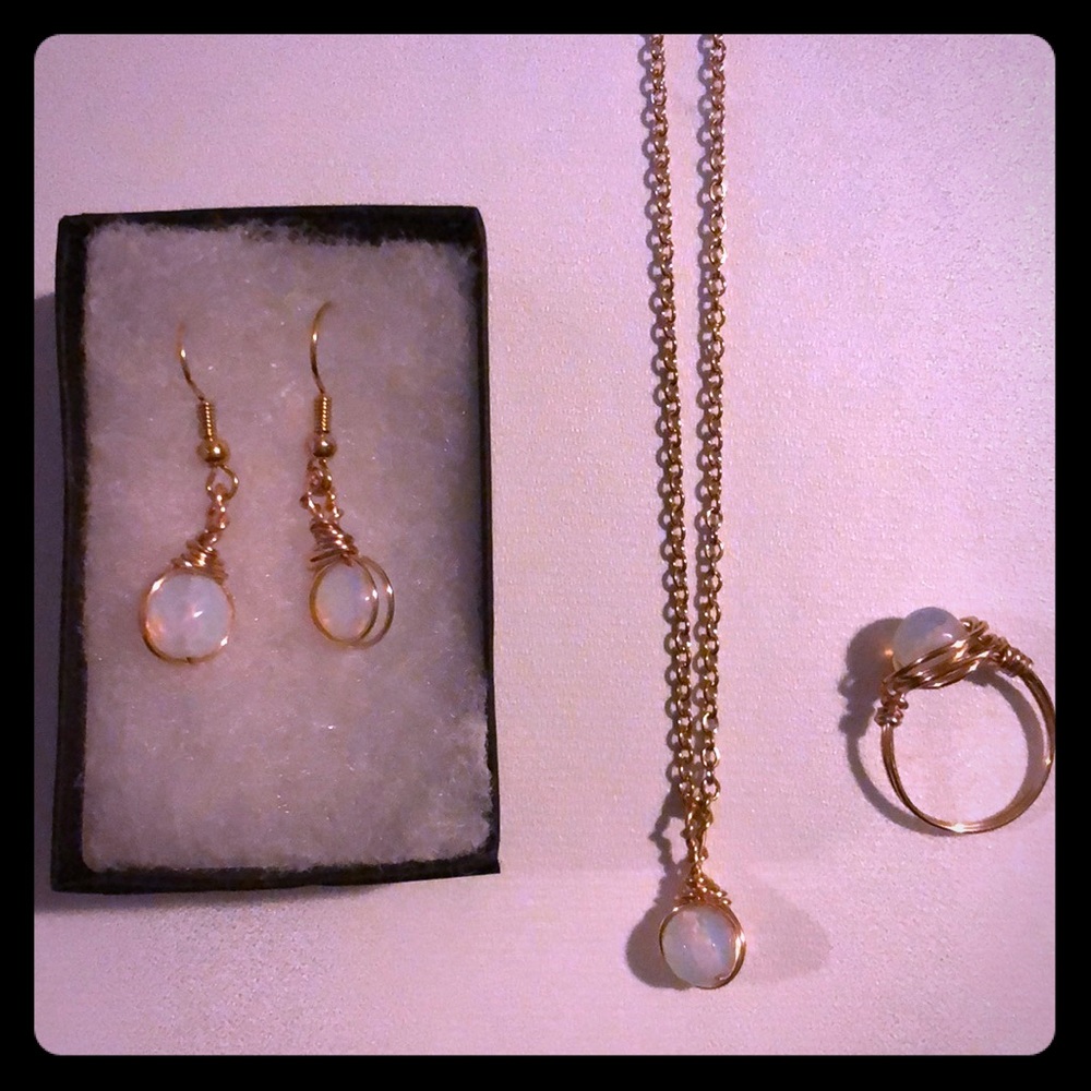Handmade Opal Jewelry (NWOT)